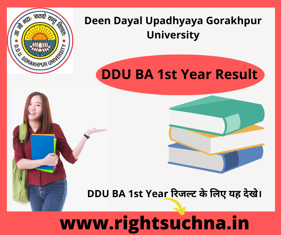 DDU BA 1st Year Result 2022