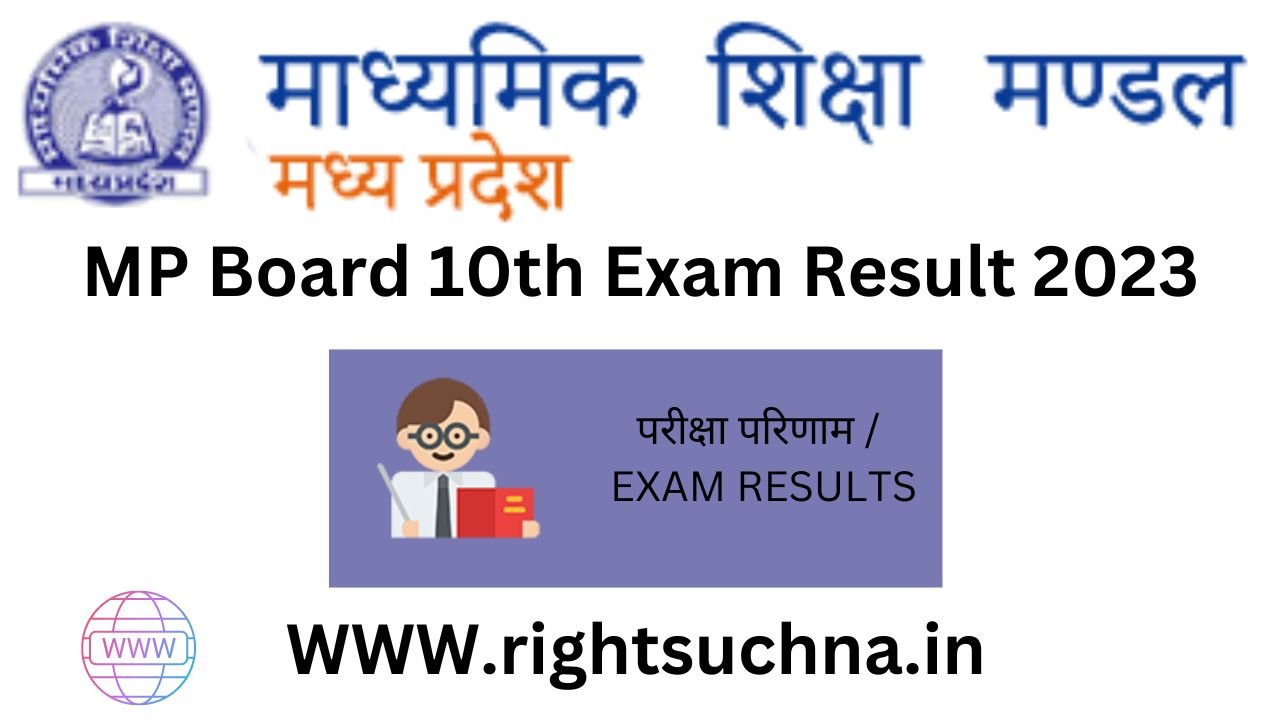 MP Board 10th Exam Result 2023