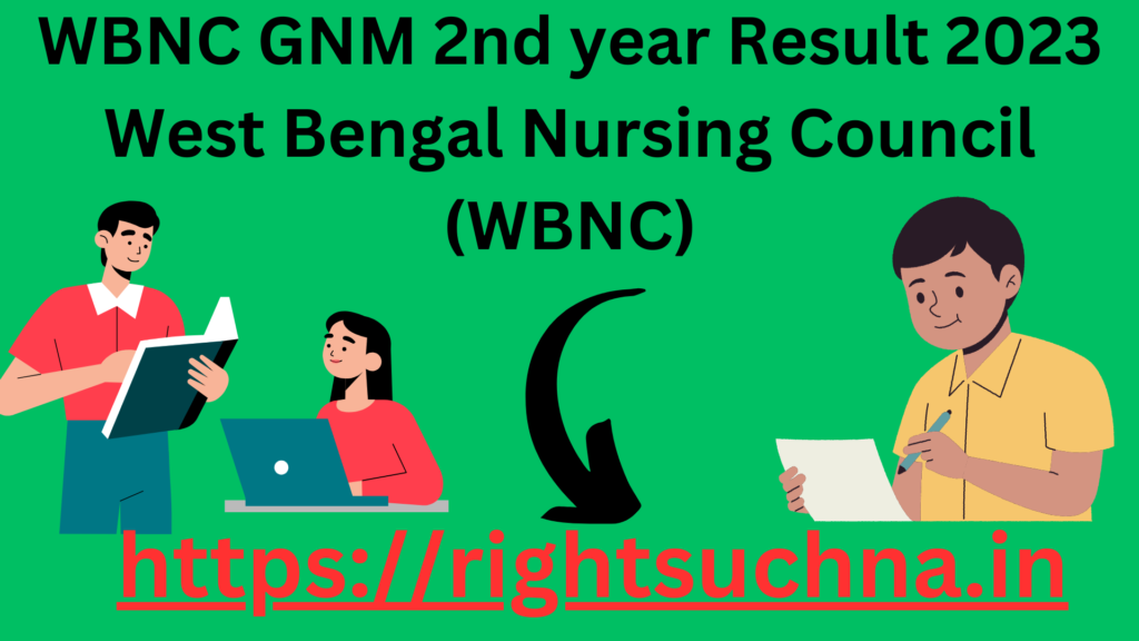 WBNC GNM 2nd year Result 2023