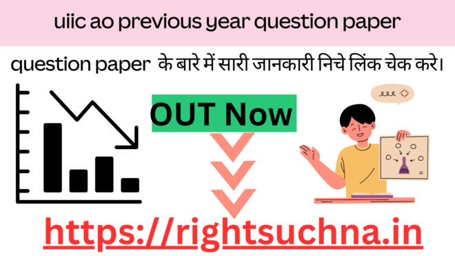 uiic ao previous year question paper