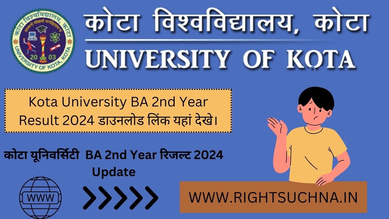 Kota University BA 2nd Year Result 2024