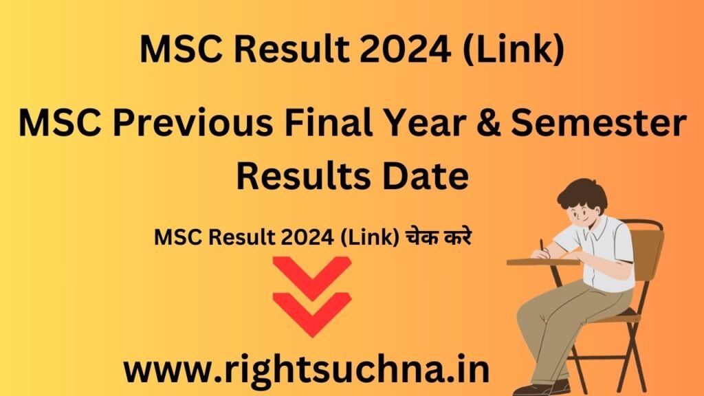 MSC Result 2024