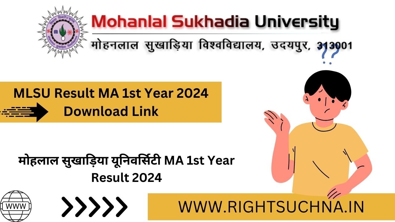 MLSU MA Previous Year Result 2024