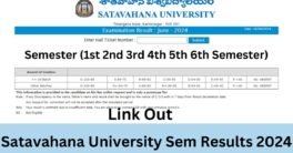 Satavahana University 3rd & 5th Sem Results 2024 (OUT) satavahana.ac.in