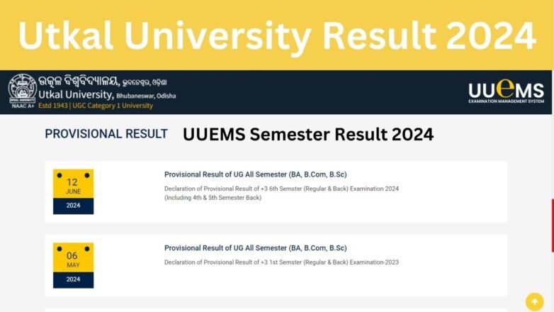 Utkal University Result 2024 Online Check